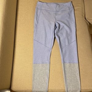 NWT Outdoor Voices Dipped 7/8 Legging Lilac/Lake/gray